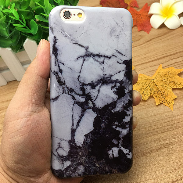 Phone Case With Marble-Finish