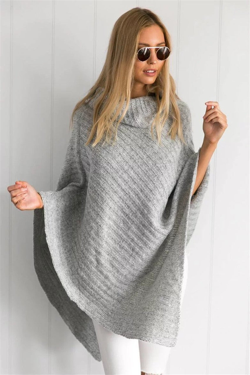 Loose Knitted Turtleneck