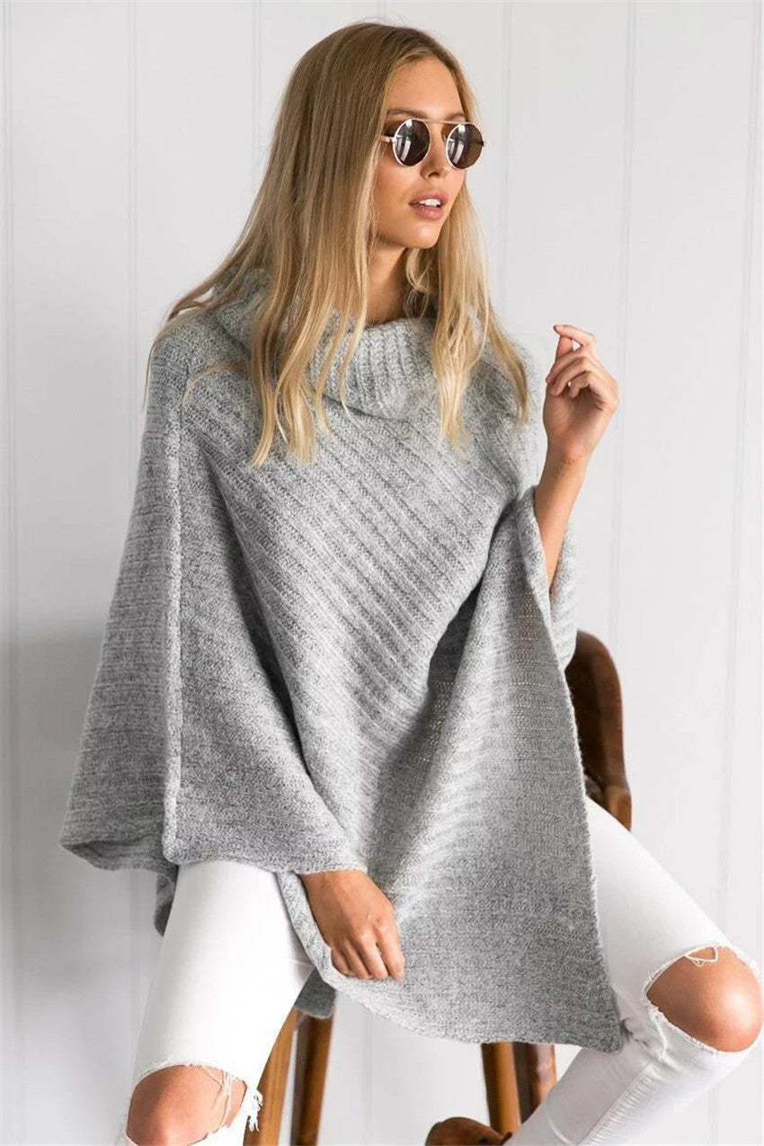 Loose Knitted Turtleneck