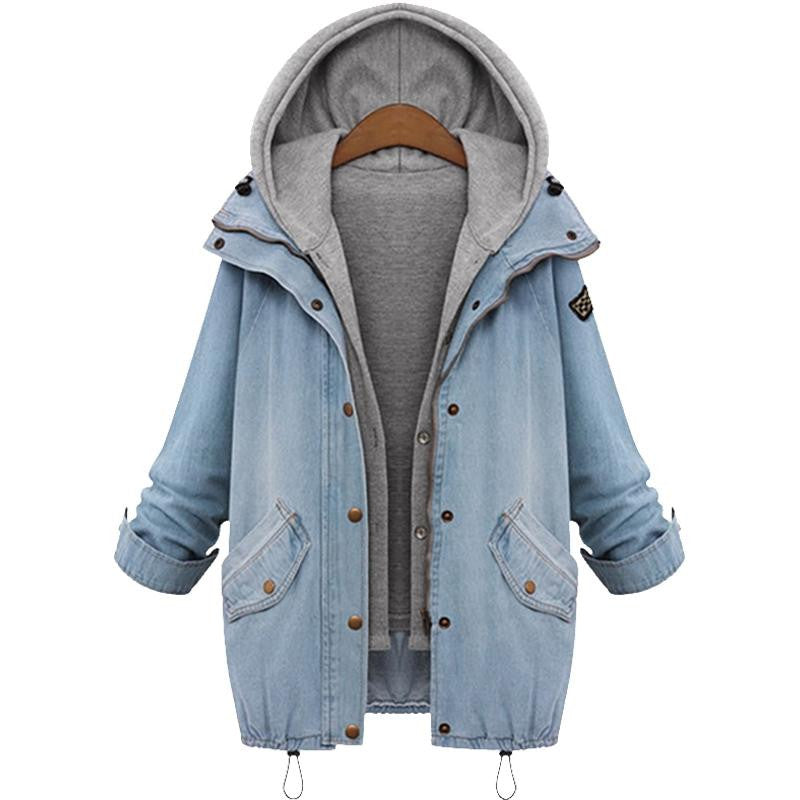 Double Layered Denim Jacket