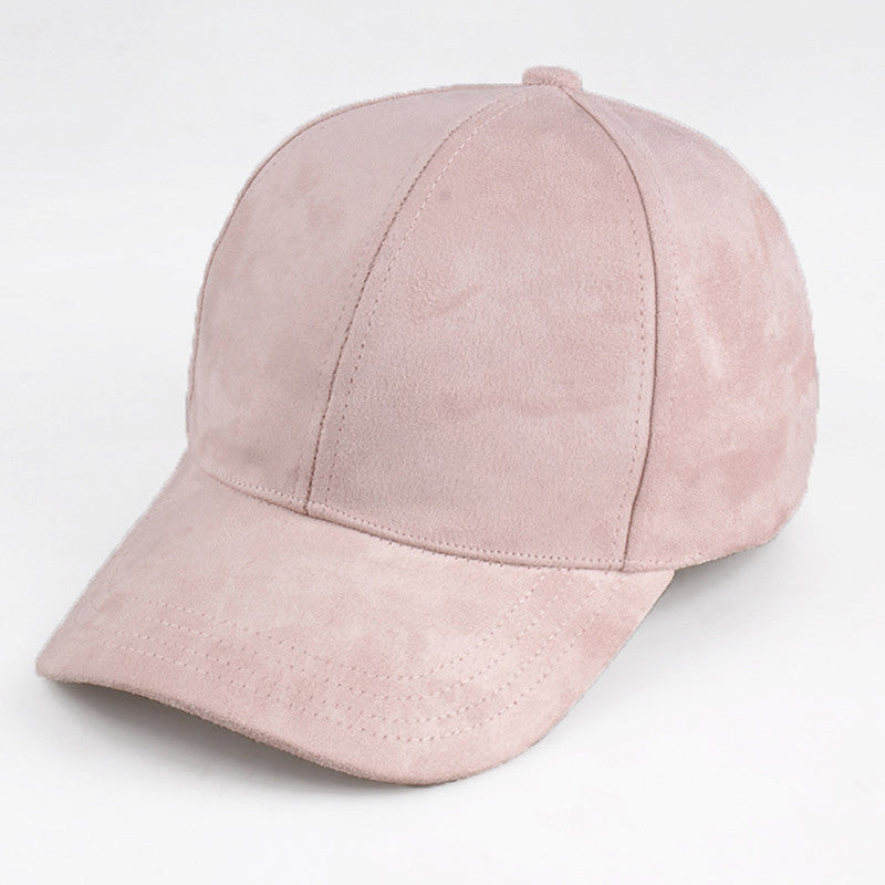 Plain Suede Cap