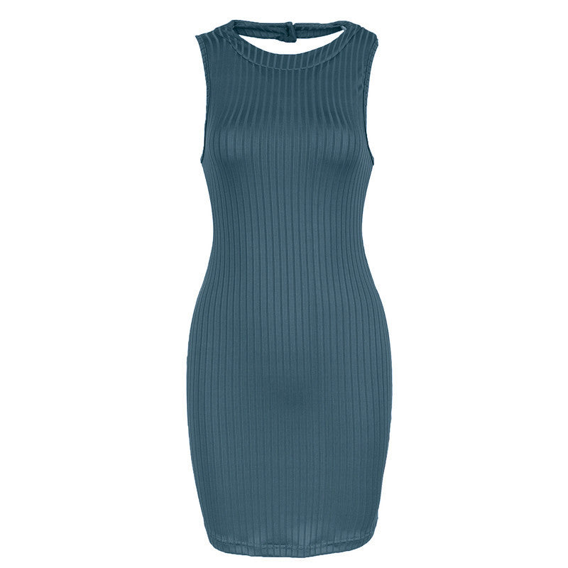 Train Wrapped Dress