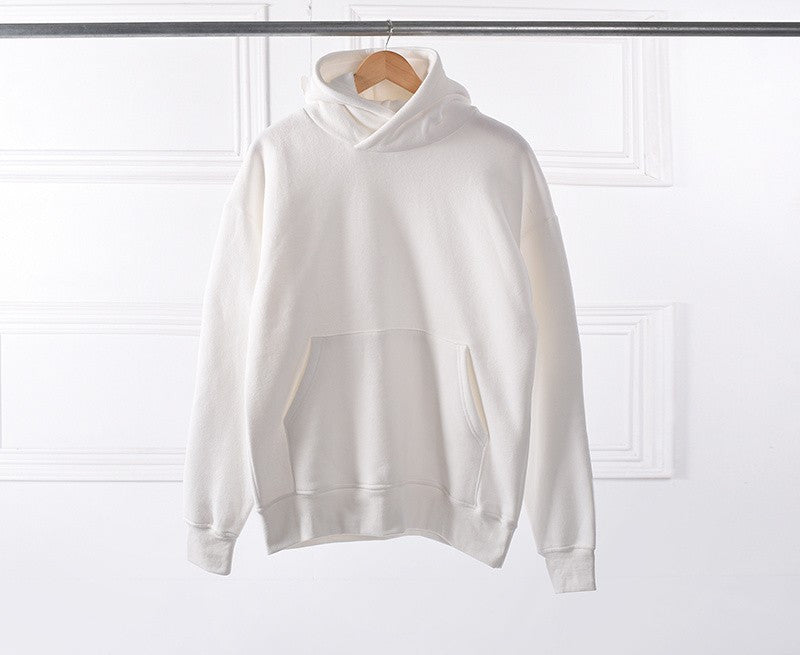 Plain White Hoodie