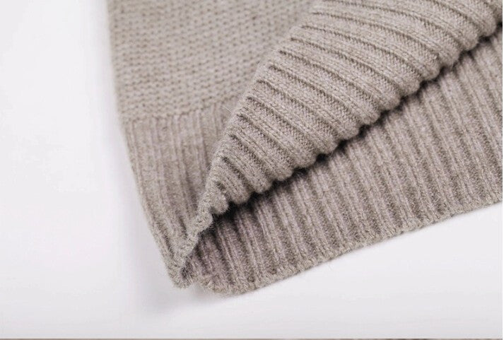 NEW Thick Turtleneck Sweater Verify Khaki