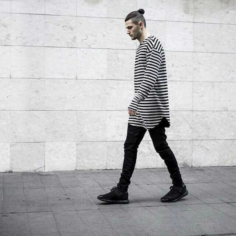 Loose-Fit Striped T-Shirt