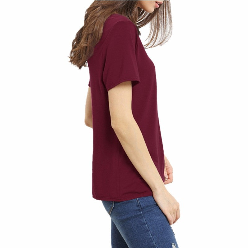 Lace-Up T-Shirt