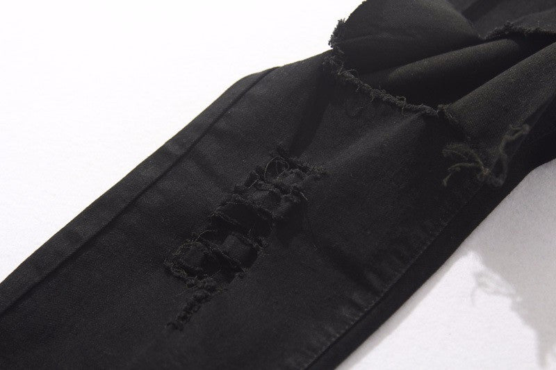 Ripped Kneecap Jeans