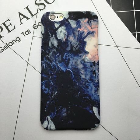 Phone Case With Marble-Finish