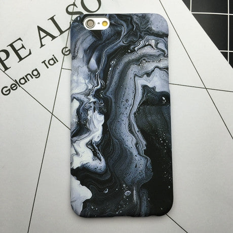 Phone Case With Marble-Finish
