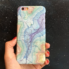 Phone Case With Marble-Finish