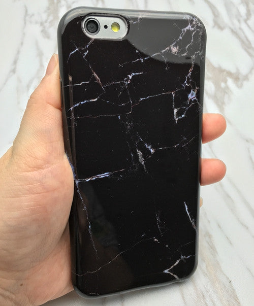 Phone Case With Marble-Finish