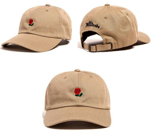Plain Hat With Rose