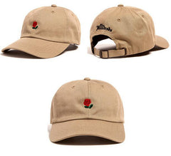 Plain Hat With Rose