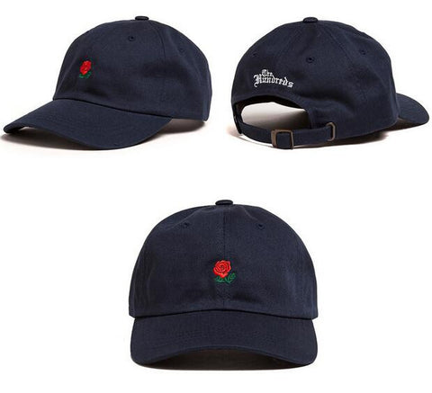 Plain Hat With Rose