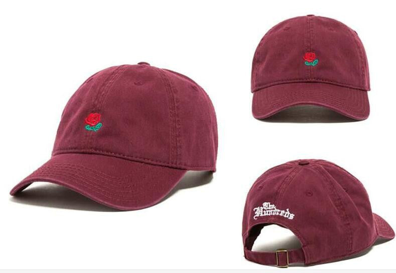 Plain Hat With Rose