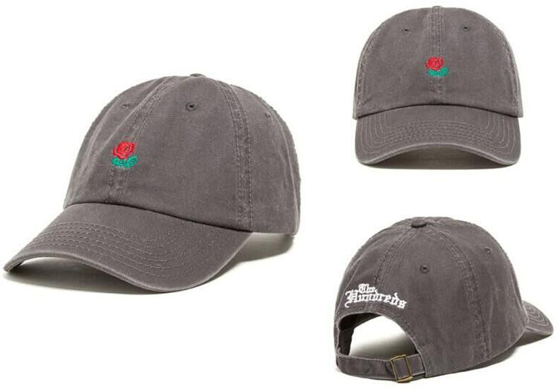 Plain Hat With Rose