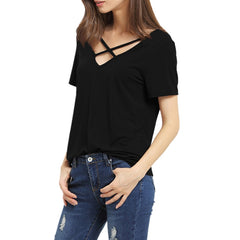 Lace-Up T-Shirt