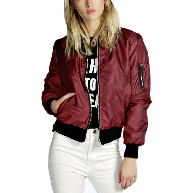 Relaxed Bomber Jacket