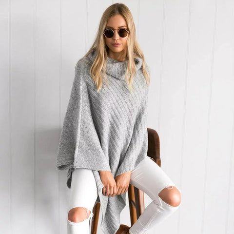 Loose Knitted Turtleneck