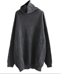 Plain Pullover Sweater