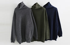 Plain Pullover Sweater