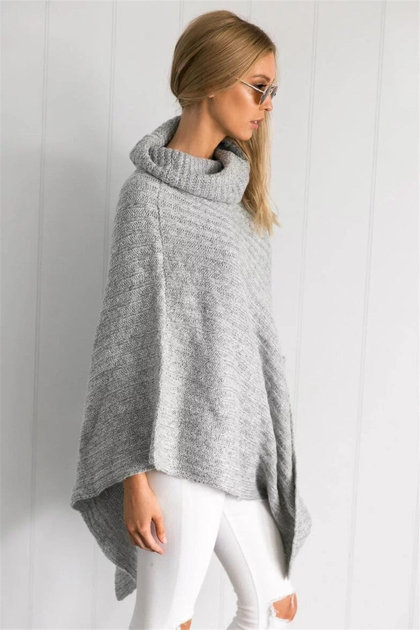 Loose Knitted Turtleneck