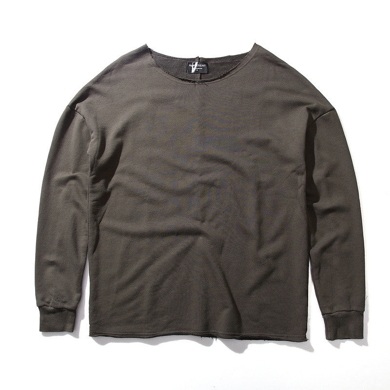 Retro Loose-Fit Long Sweater