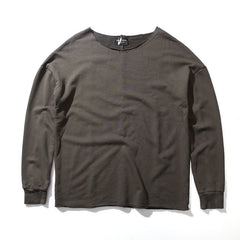 Retro Loose-Fit Long Sweater