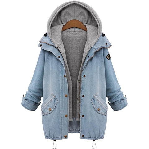 Double Layered Denim Jacket