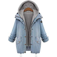 Double Layered Denim Jacket
