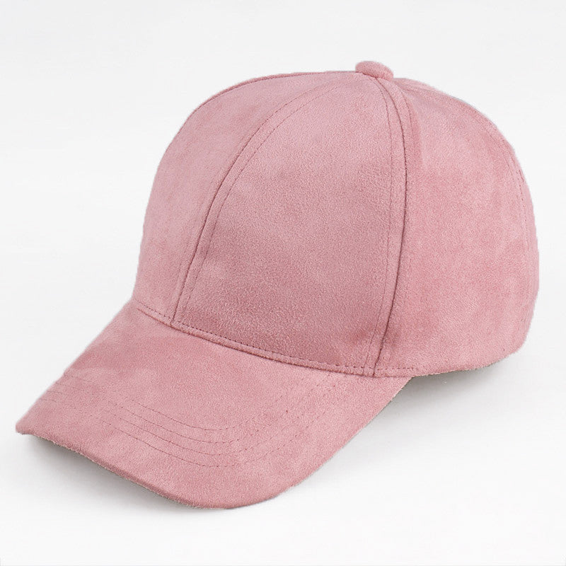 Plain Suede Cap