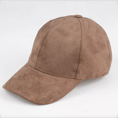 Plain Suede Cap