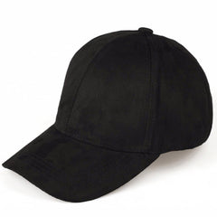 Plain Suede Cap