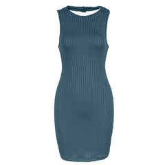 Train Wrapped Dress