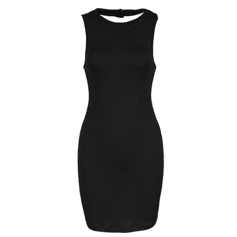 Train Wrapped Dress