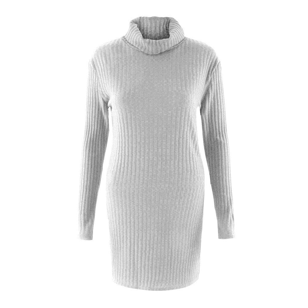 Loose-Fit Turtleneck Sweater