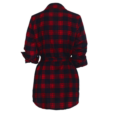 Red and Black Long Shirt