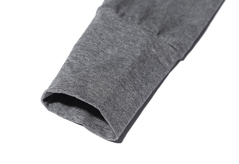Long Sleeve T-Shirt With Scoop Bottom