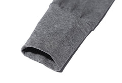 Long Sleeve T-Shirt With Scoop Bottom
