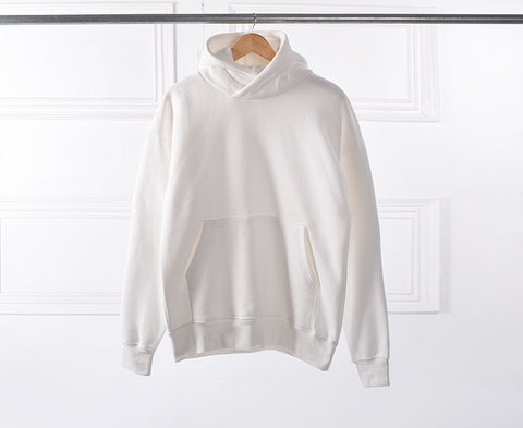 Plain White Hoodie