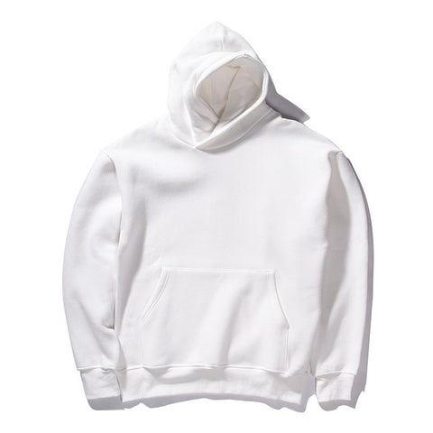 Plain White Hoodie
