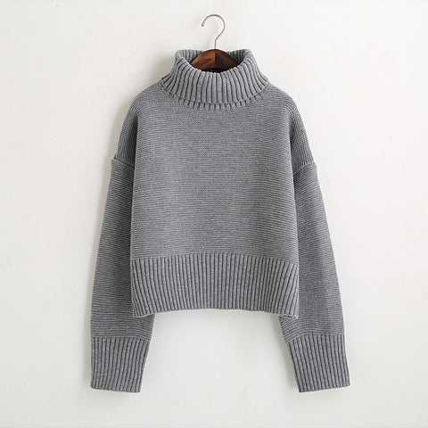 NEW Thick Turtleneck Sweater Verify Khaki