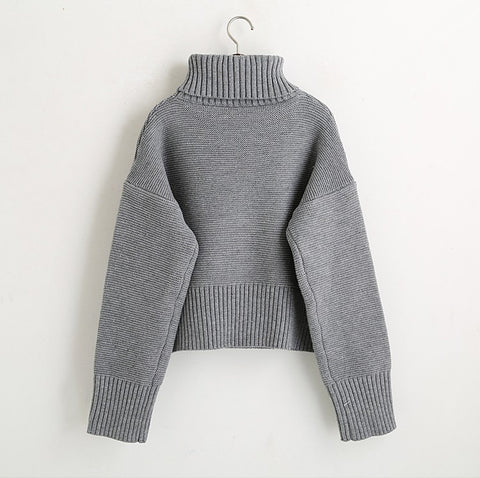 NEW Thick Turtleneck Sweater Verify Khaki