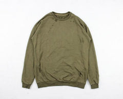 Military Crew Neck Sweater