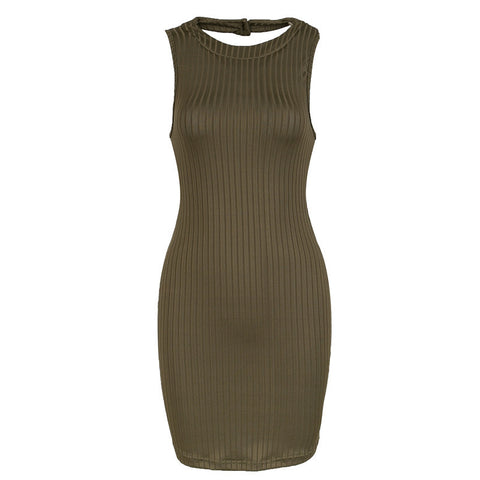 Train Wrapped Dress