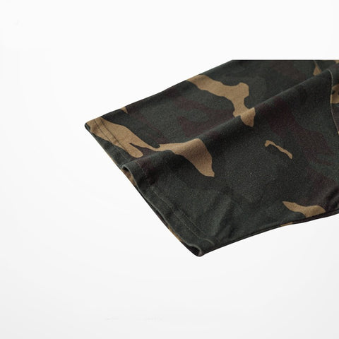 Relaxed Camo Crew Neck T-Shirt