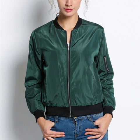 Relaxed Bomber Jacket