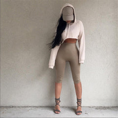 NEW Cropped Hoodie Validate Color