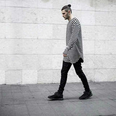 Loose-Fit Striped T-Shirt