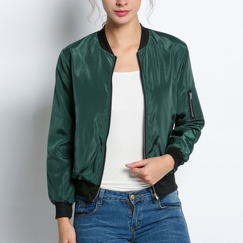 Relaxed Bomber Jacket